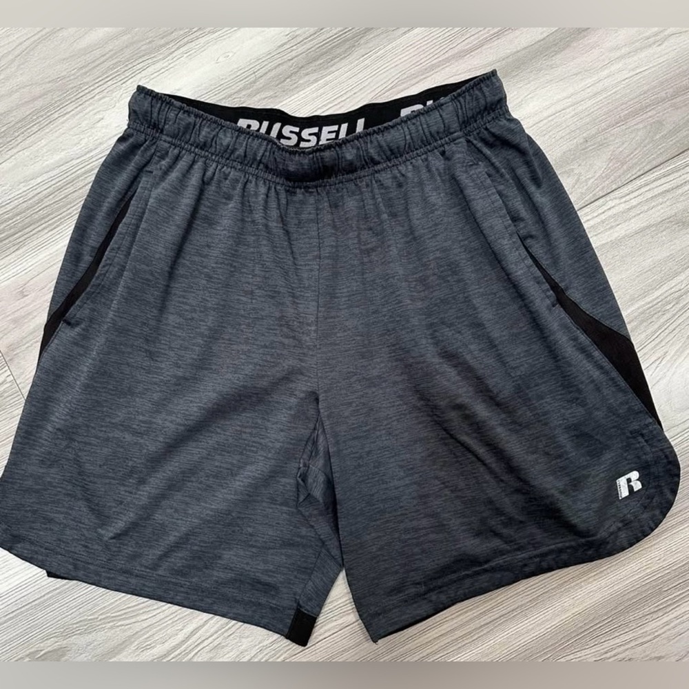 Russell Athletic Men's Charcoal Shorts